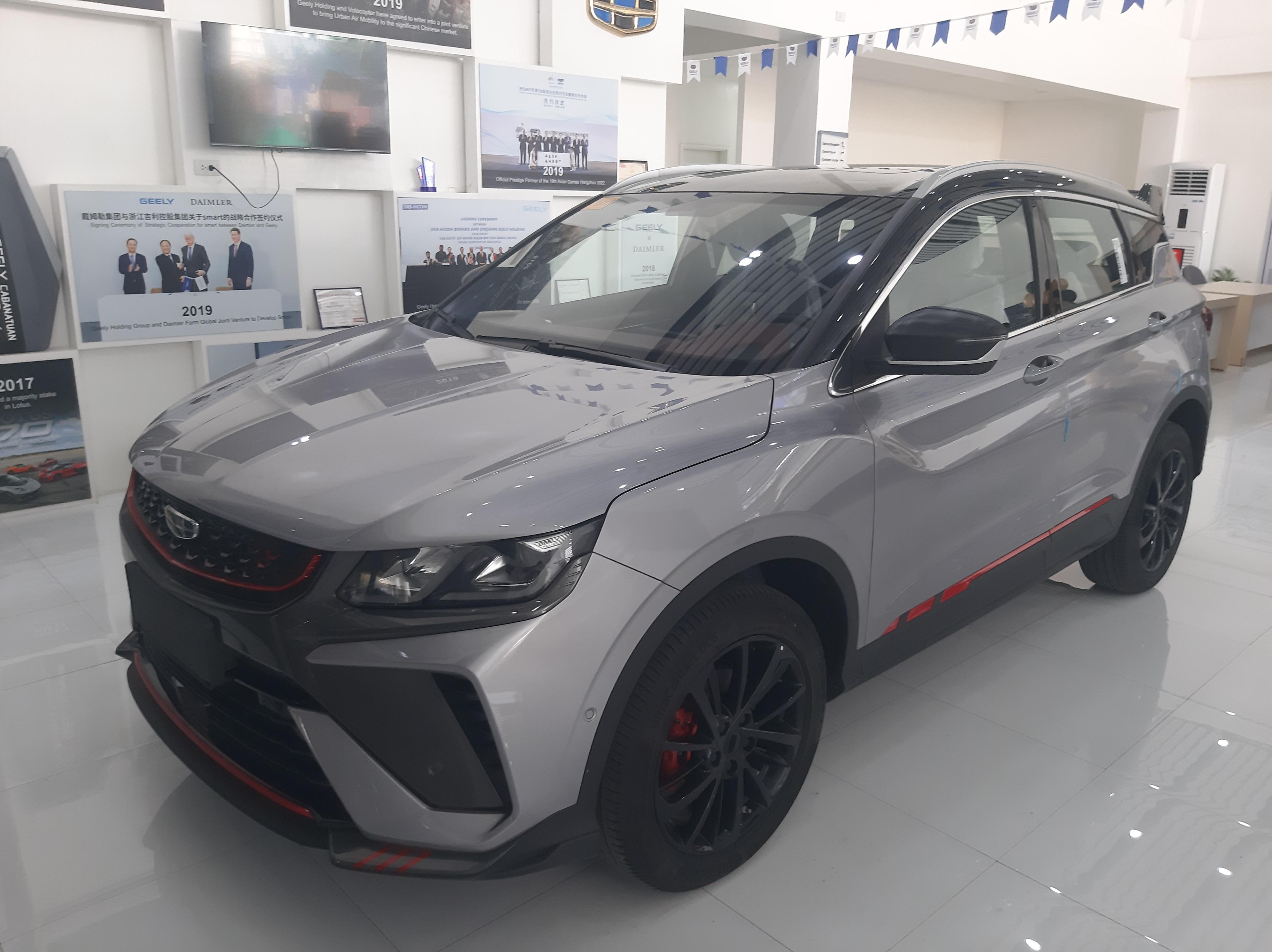 Finished Chinese Geely complete car